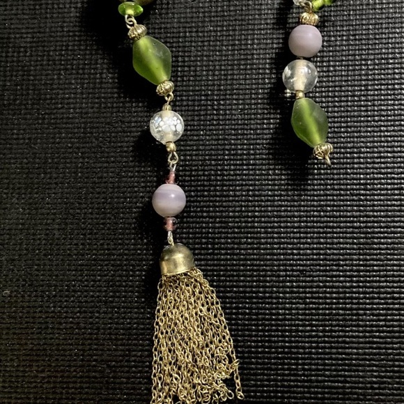 Katherine's Collection Glass Beaded Tassel Christmas Ornament Decorations x8 - Picture 9 of 10